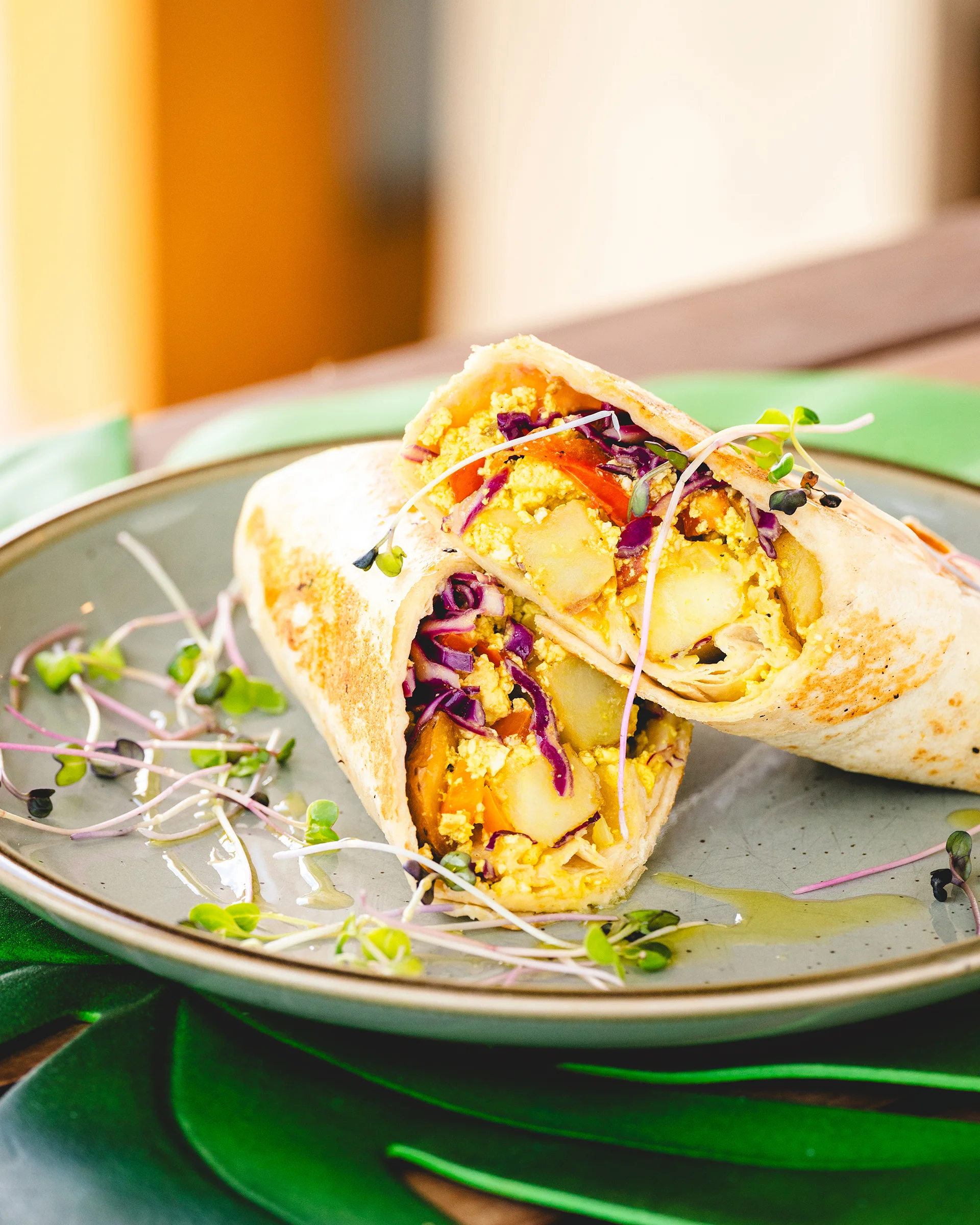 Vegan Breakfast Burrito